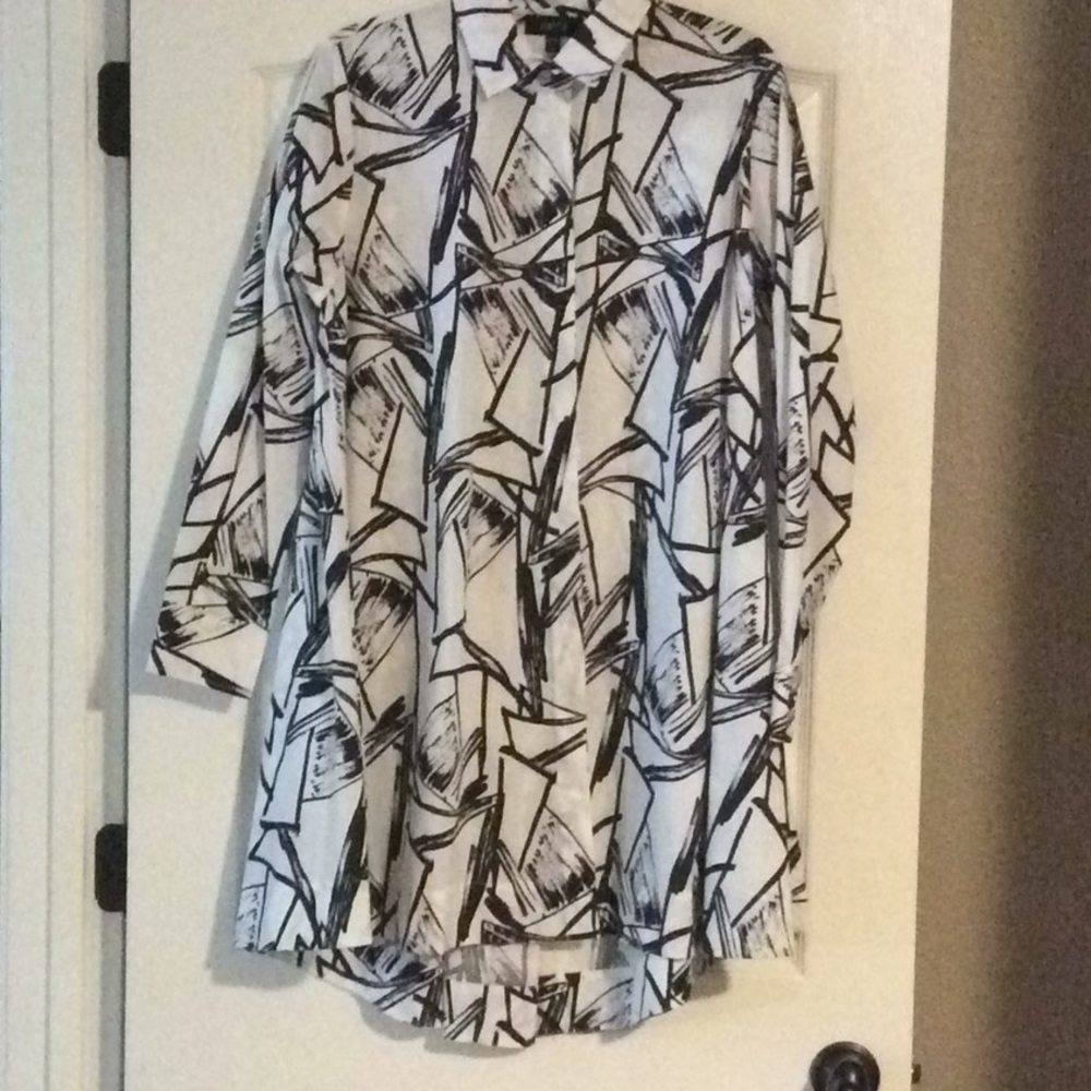 Comfy USA Zipper back detail shirt/dress